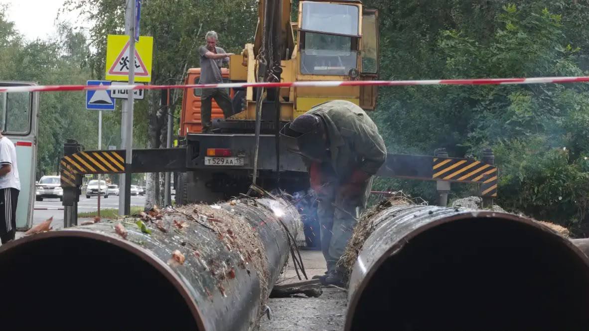 В этом году в Северной Осетии заменят более шести километров изношенных теплотрасс