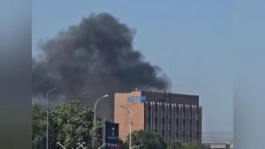 Пожарные ликвидируют возгорание на заводе «Кетон»