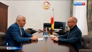 Первый заместитель руководителя администрации президента Сергей Кириенко посетил Южную Осетию