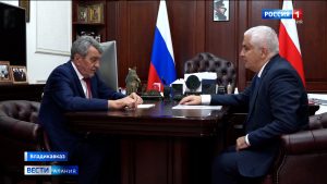 Сергей Меняйло провел рабочую встречу с Маратом Камболовым