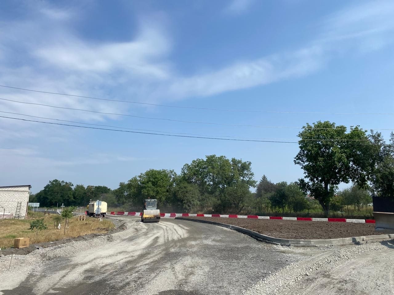 В районе селения Михайловское приступили к капремонту объездной дороги