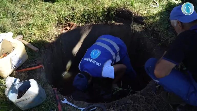 В Лескене ремонтируют накопительный резервуар в рамках масштабно модернизации системы водоснабжения