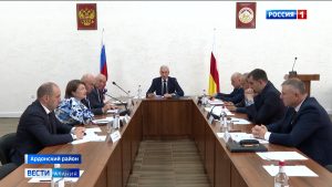 Выездное совещание с правительством республики прошло в Ардонском районе по вопросам, требующим оперативного решения