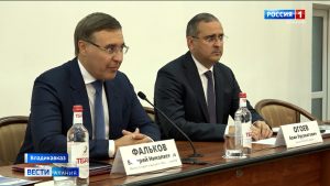Валерий Фальков принял участие в расширенном заседании ученого совета СОГУ