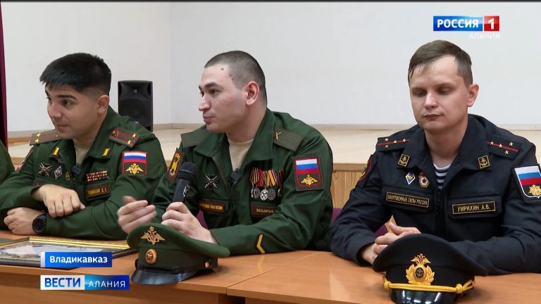В 41-й школе Владикавказа прошел «Урок мужества» в рамках акции «Герой с нашего двора»