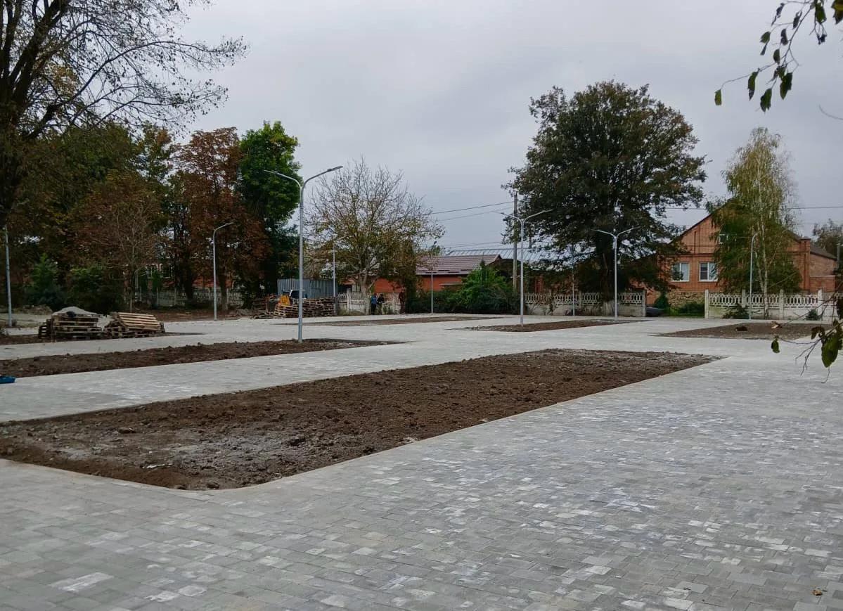 В Беслане продолжается благоустройство общественных территорий