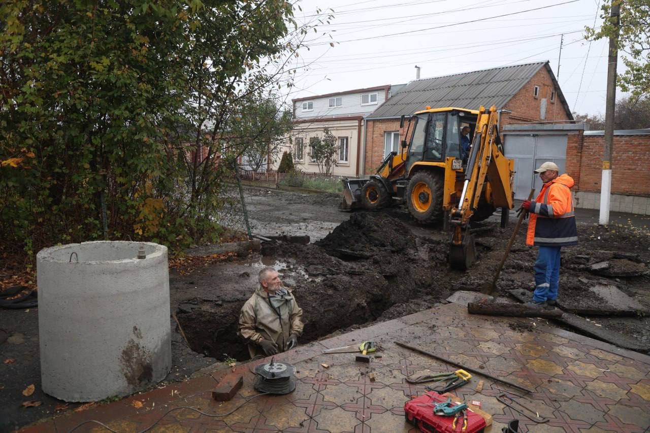 Более полукилометра старых труб должны заменить на улице Земнухова во Владикавказе
