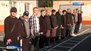 Первая группа срочников осеннего призыва отправилась на сборный пункт республики
